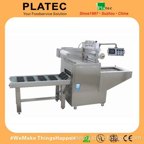 full automatic plastic bowl sealing machine with MAP function